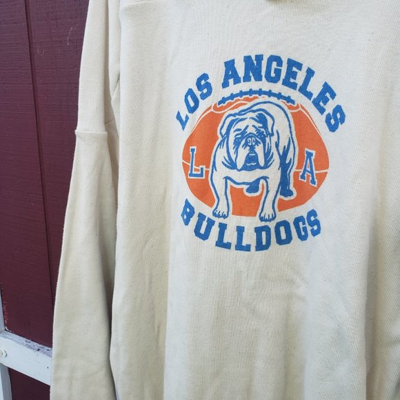 Ebbets Field Flannels NEW Los Angeles Bulldogs Football Utility Sweatshirt - Picture 5 of 14